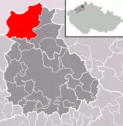 Localização de Petrovice