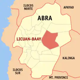 Licuan-Baay na Abra Coordenadas : 17°36'33"N, 120°54'19"E