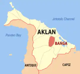 Banga na Aklan  Coordenadas : 11°38'20"N, 122°19'59"E