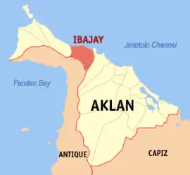 Ibajay na Aklan  Coordenadas : 11°49'16"N, 122°9'42"E