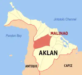 Malinao na Aklan  Coordenadas : 11°38'35"N, 122°18'26"E