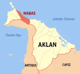 Nabas na Aklan  Coordenadas : 11°49'40"N, 122°5'38"E
