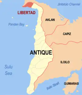 Libertad na Antique  Coordenadas : 11°46'8.30"N, 121°55'7.92"E