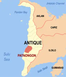 Patnongon na Antique  Coordenadas : 10°54'51"N, 121°59'41"E