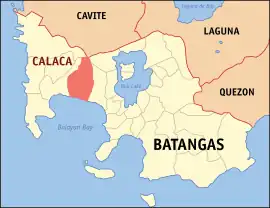Calaca na Batangas  Coordenadas : 13°55'48"N, 120°48'47"E