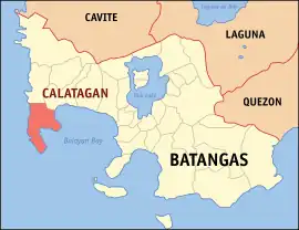 Calatagan na Batangas Coordenadas : 13°49'56.06"N, 120°37'55.88"E