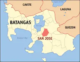 San Jose na Batangas  Coordenadas : 13°52'38"N, 121°6'18"E