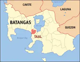 Taal na Batangas  Coordenadas : 13°53'N, 120°56'E
