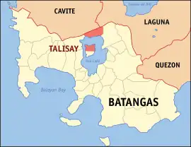 Talisay na Batangas  Coordenadas : 14°6'N, 121°1'E