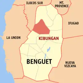Kibungan na Benguet  Coordenadas : 16°41'38"N, 120°39'14"E