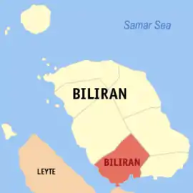 Biliran na Biliran  Coordenadas : 11°28'N, 124°29'E
