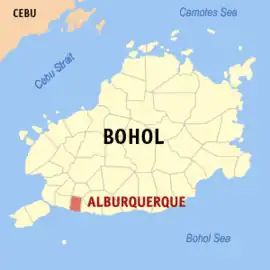 Alburquerque na Bohol  Coordenadas : 9°36'37.61"N, 123°57'17.60"E