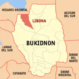 Libona na Bukidnon Coordenadas : 8°20'0"N, 124°44'36"E