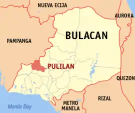 Pulilan na Bulacan Coordenadas : 14°54'7"N, 120°50'56"E