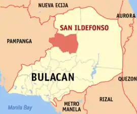 San Ildefonso na Bulacan  Coordenadas : 15°4'44.00"N, 120°56'30.98"E
