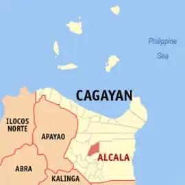 Alcala na Cagayan  Coordenadas : 17°54'11"N, 121°39'20"E