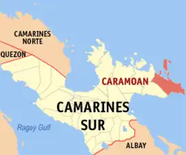 Caramoan na Camarines Sul  Coordenadas : 13°46'14.52"N, 123°51'47.16"E