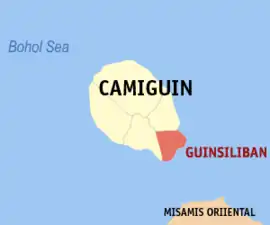 Guinsiliban na Camiguin  Coordenadas : 9°5'53"N, 124°47'10"E
