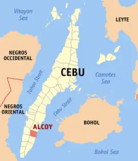 Alcoy na Cebu Coordenadas : 9°42'29.46"N, 123°30'21.75"E
