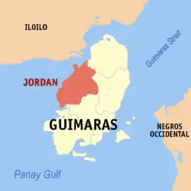 Jordan na Guimaras  Coordenadas : 10°36'N, 122°36'E