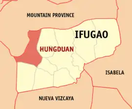 Hungduan na Ifugao  Coordenadas : 16°50'N, 121°0'E