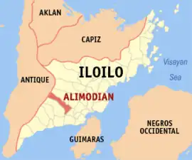 Alimodian na Iloilo  Coordenadas : 10°49'10.42"N, 122°25'55.77"E