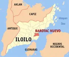 Barotac Nuevo na Iloilo  Coordenadas : 10°54'N, 122°42'E