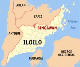 Bingawan na Iloilo  Coordenadas : 11°14'N, 122°34'E