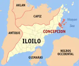 Concepcion na Iloilo Coordenadas : 11°12'N, 123°6'E