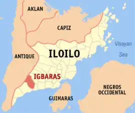 Igbaras na Iloilo Coordenadas : 10°43'N, 122°16'E
