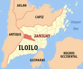 Janiuay na Iloilo  Coordenadas : 10°57'N, 122°30'E