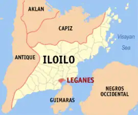 Leganes na Iloilo  Coordenadas : 10°47'N, 122°35'E