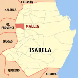 Mallig na Isabela  Coordenadas : 17°12'31"N, 121°36'38"E