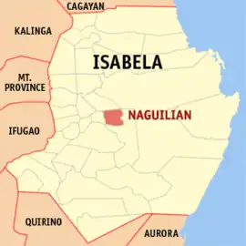 Naguilian na Isabela  Coordenadas : 17°1'N, 121°51'E