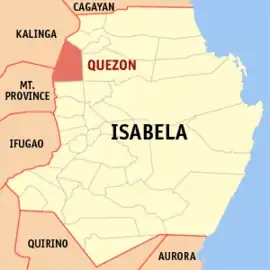 Quezon na Isabela  Coordenadas : 17°18'43"N, 121°36'18"E