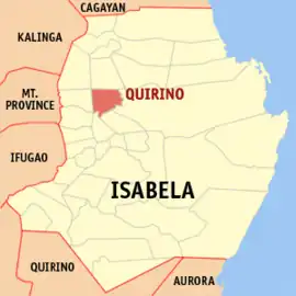 Quirino na Isabela  Coordenadas : 17°8'8"N, 121°44'6"E