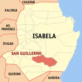 San Guillermo na Isabela Coordenadas : 16°43'28"N, 121°48'36"E