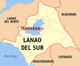 Tamparan na Lanao do Sul  Coordenadas : 7°52'44"N, 124°19'59"E