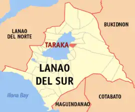 Taraka na Lanao do Sul  Coordenadas : 7°53'58"N, 124°20'53"E