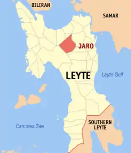 Jaro na Leyte  Coordenadas : 11°11'22"N, 124°47'7"E