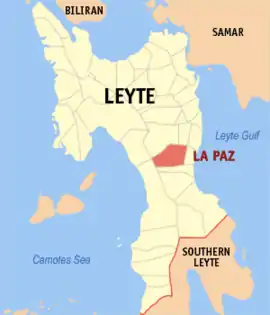 La Paz na Leyte Coordenadas : 10°53'28"N, 124°57'26"E