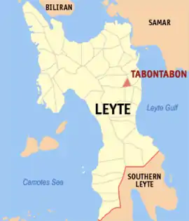 Tabontabon na Leyte Coordenadas : 11°2'N, 124°58'E
