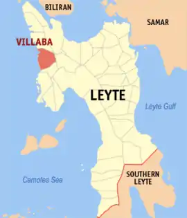 Villaba na Leyte Coordenadas : 11°13'N, 124°24'E