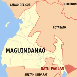 Datu Paglas na Maguindanao do Sul Coordenadas : 6°46'1"N, 124°51'0"E