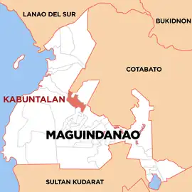 Kabuntalan na Maguindanao do Norte  Coordenadas : 7°7'N, 124°23'E