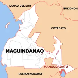 Mangudadatu na Maguindanao do Sul Coordenadas : 6°40'22.97"N, 124°48'23.83"E