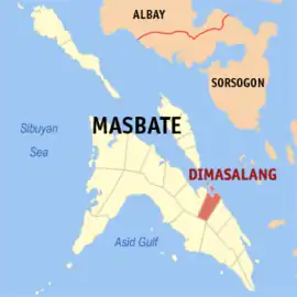 Dimasalang na Masbate  Coordenadas : 12°11'36"N, 123°51'30"E