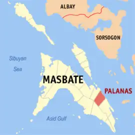 Palanas na Masbate  Coordenadas : 12°8'47"N, 123°55'19"E