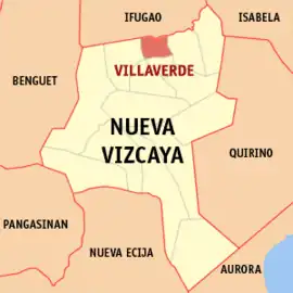 Villaverde na Nova Vizcaya  Coordenadas : 16°36'24"N, 121°10'58"E