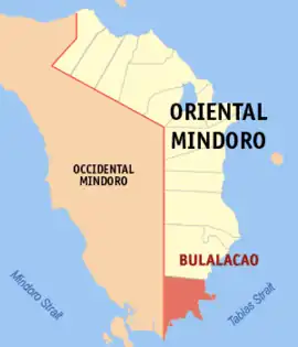 Bulalacao na Oriental Mindoro  Coordenadas : 12°19'30"N, 121°20'35"E